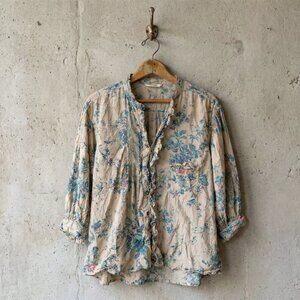 Magnolia Pearl Idgy Ruffle Shirt